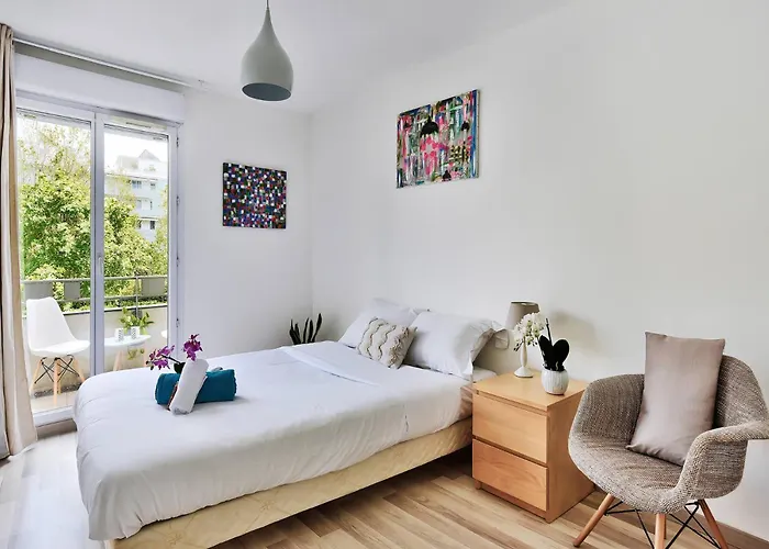 아파트 Soyeux De La Bruyere/ Grenoble*parking Gratuit